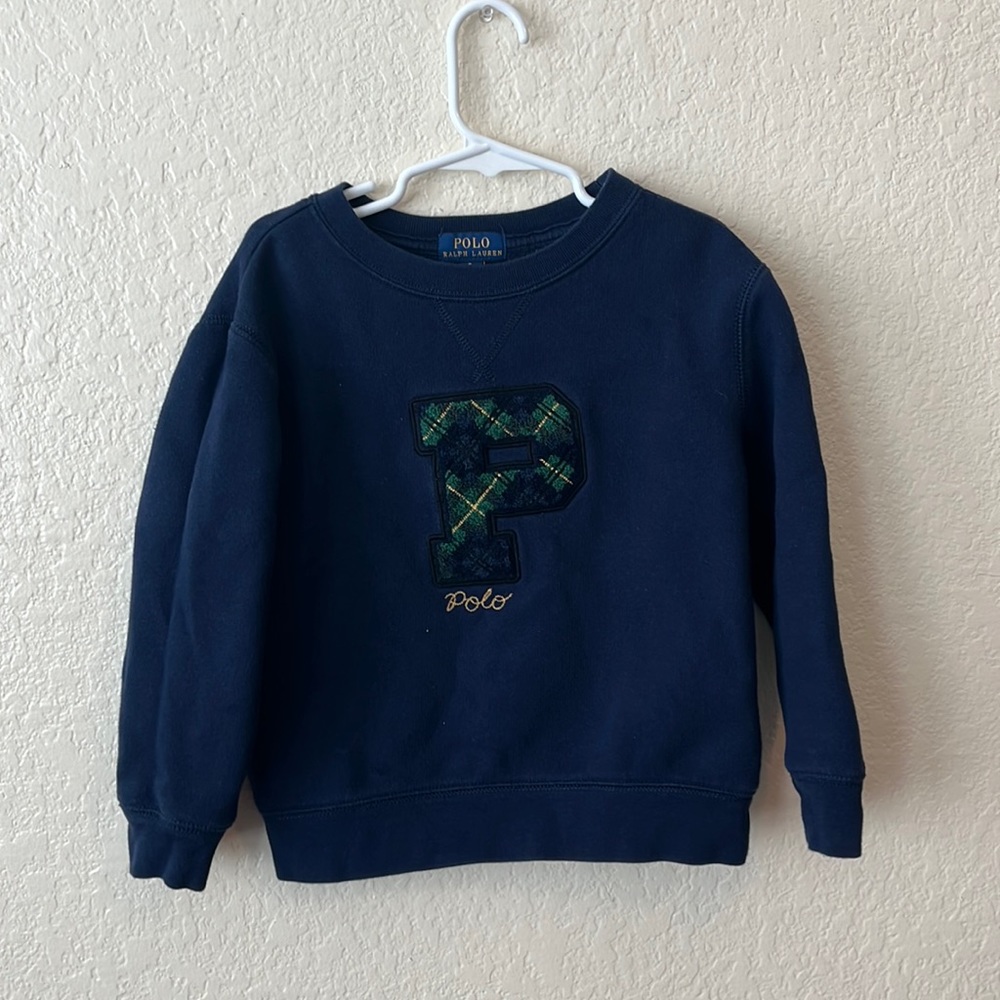 Polo Ralph Lauren Kids Navy Sweatshirt - 5T